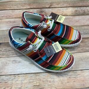 Roper Hang Loose Loafer, Tan, US Size 3 Unisex Little Kid